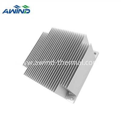 Suurikokoinen AL 6063 Pin Fin Jäähdytyselementti